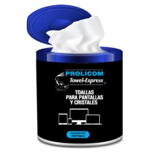 [PROLICOM_367868] Prolicom Toallas Antiestática Prolicom Towel Express C/100 Pzas