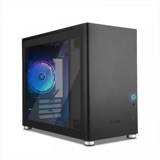 [YEYIAN_YCM-ATXAW-01] Yeyian GABINETE YEYIAN HUSSAR YCM-ATXAW-01 MICRO ATX/1 VENT/LAT CRIST TEMPL