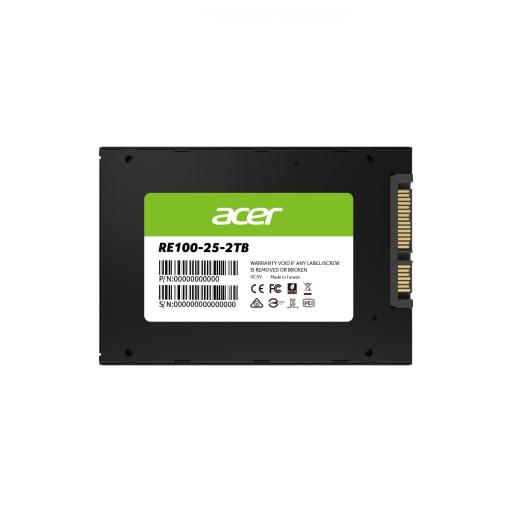 [ACER_BL.9BWWA.110] Acer UNIDAD SSD ACER RE100 2TB SATA 2.5" 562MB/S (BL.9BWWA.110)