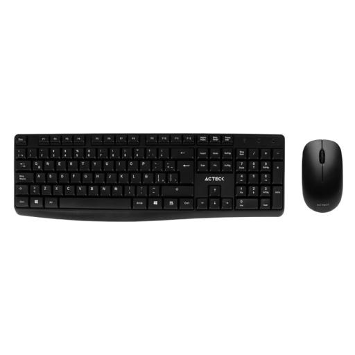 [ACTECK_AC-931755] Acteck KIT 2 N 1 ACTECK TECLADO/MOUSE INALAMBRICO USB CREATOR MK440 AC-931755