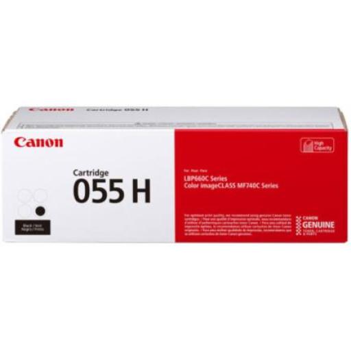 [CANON_3020C001AA] Canon Tóner Canon Cartridge 055H Alta Capacidad 7600 Páginas Color Negro