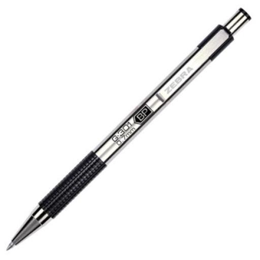 [ZEBRA_8904-00] Zebra BOLIGRAFO ZEBRA ROLLERBALL G-301 GEL .7MM METALICO NEGR C/12