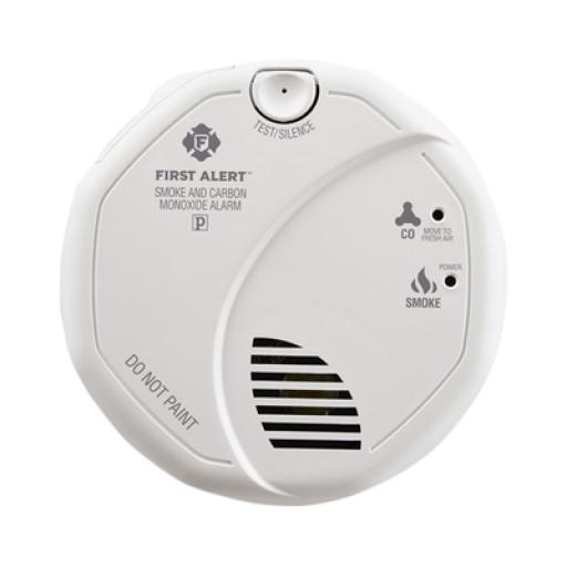 [FIRSTALERT_SC7010B] First Alert Detector Combo de Humo/CO, 120 Vca, No Requiere Panel, Con Batería de Respaldo, Sensor Inteligente de Falsas Alarmas 