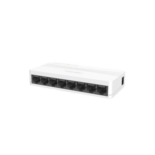 [HIKVISIONDIGITALTECHNOLOGY_DS-3E0108D-E] Hikvision Digital Technology Switch No Administrable de Escritorio de 8 Puertos / Fast Ethernet  10 / 100 Mbps / Diseño Compacto y Estetico