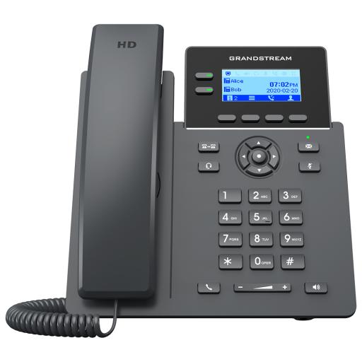 [GRANDSTREAMNETWORKS_GRP2602G] Grandstream Networks Teléfono IP Grado Operador, 2 líneas SIP con 4 cuentas, puertos Gigabit PoE, codec Opus, IPV4/IPV6 con gestión en la nube GDMS