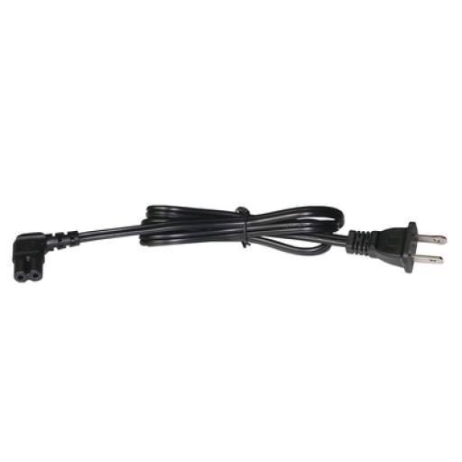 [EPCOM_ACCORDL-1M] Epcom Cable de Alimentación Eléctrica para 120-240 Vca / 1 Metro / 2 Clavijas tipo Americano / Conector en Forma tipo L