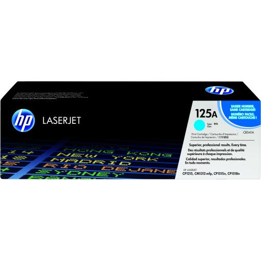 [HP_CB541A] Tóner HP 125A Cyan Original, 1400 Páginas CB541A