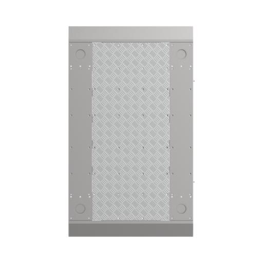 [HIKVISIONDIGITALTECHNOLOGY_DS-K3B601-BASE900-S] Hikvision Digital Technology Base PRINCIPAL para Torniquetes de la serie DS-K3B501 y DS-K3B601 / 1 Carril de 90 cms