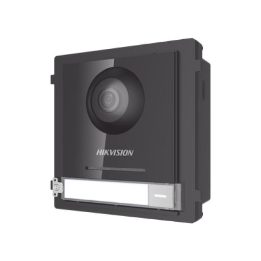 [HIKVISIONDIGITALTECHNOLOGY_DS-KD8003-IME1(B)] Hikvision Digital Technology Frente de calle IP 2 Megapixel para Videoportero Modular / PoE / Angulo 146° / Ultra Baja Iluminación / Exterior IP65 / WDR 120 dB