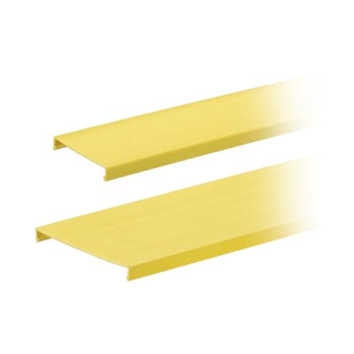 [PANDUIT_C4YL6] Panduit Tapa para Canaleta Ranurada, de 4 in de Ancho, 1828.8 mm de Largo, Color Amarillo