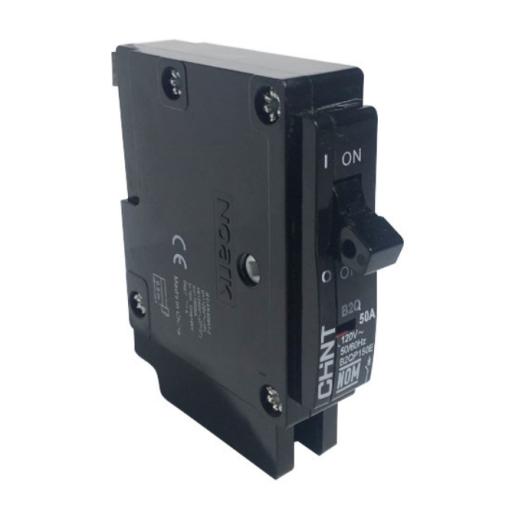 [CHINT_B2QP150E] CHINT Interruptor Termomagnético Enchufable, Serie: B2Q, 1P, 50A, 120/240V (SKU:1002269)