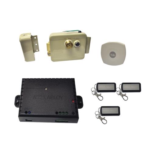[ASSAABLOY_89373] Assa Abloy Kit Cerradura Eléctrica 321DC  Derecha y Hub para Apertura a través de SmartPhone , compatible con Yale  CONNECT