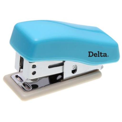 [BARRILITO_DE04] Barrilito Mini Engrapadora Barrilito Delta Estándar C/Grapas Blister