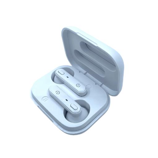 [PERFECTCHOICE_EL-995517] Perfect Choice Audífonos Inalámbricos Perfect Choice Easy Line Viva Lights TWS Manos Libres Color Blanco