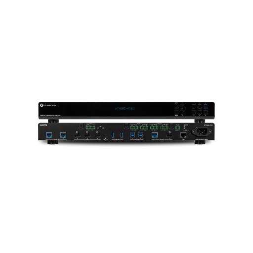 [ATLONA_AT-OME-PS62] ATLONA OMEGA Switch Matriz 6x2 de AV Multiformato con Entradas HDMI, HDBaseT, USB-C y Display Port / Salidas HDMI y HDBaseT / Conectividad avanzada para conferencias y colaboración en 4K en un solo dispositivo