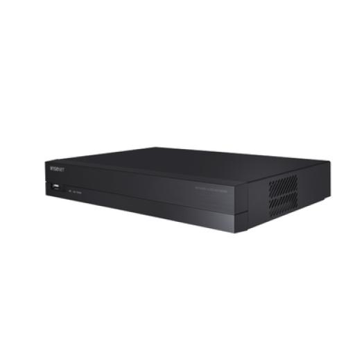 [HANWHA_XRN-420S] Hanwha NVR 8 Megapíxel / 4 canales, 4 puertos PoE / H.265 & WiseStream / P2P Wisenet / Entradas y Salidas de Alarma