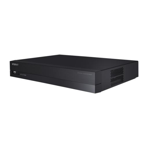 [HANWHA_XRN-420S] Hanwha NVR 8 Megapíxel / 4 canales, 4 puertos PoE / H.265 & WiseStream / P2P Wisenet / Entradas y Salidas de Alarma