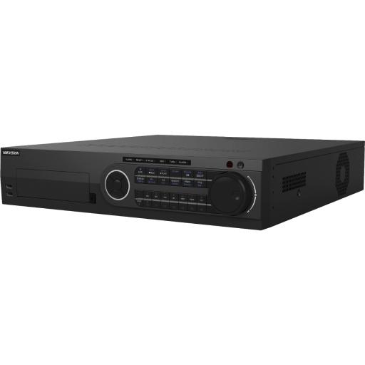 [HIKVISIONDIGITALTECHNOLOGY_IDS-8116HQHI-M8/S] Hikvision Digital Technology DVR 16 Canales TurboHD + 4 Canales IP / 4 Megapixel /  8 Bahías de Disco Duro / 16 Entradas de Audio Fisicas (Microfono por Separado) / 16 Entradas de Alarma / POS / H.265+