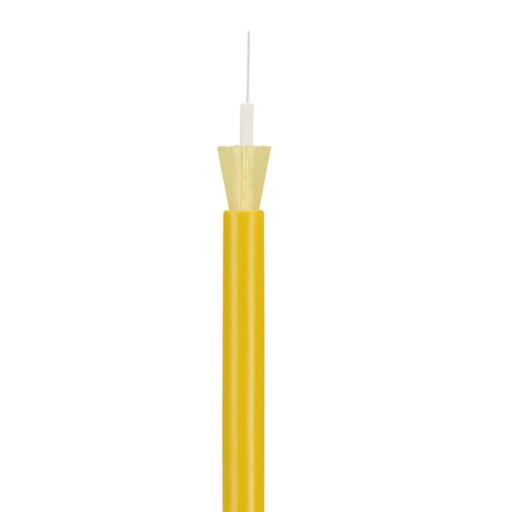 [PANDUIT_FSIRA01Y] Panduit Cable de Fibra Óptica de 1 Hilo (G.657.A1), Monomodo OS2 9/125, Interior, Tight Buffer 900um, No Conductiva (Dieléctrica), Riser, Precio Por Metro