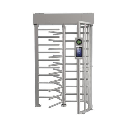 [HIKVISIONDIGITALTECHNOLOGY_DS-K3H4410-120/PG-DM60] Hikvision Digital Technology Torniquete SENCILLO (1 Carril) de Cuerpo Completo Bidireccional / Exterior /  Acero Inoxidable SUS304 / 30 Personas por Minuto / Compatible con Reconocimiento Facial (Terminal no Incluida)