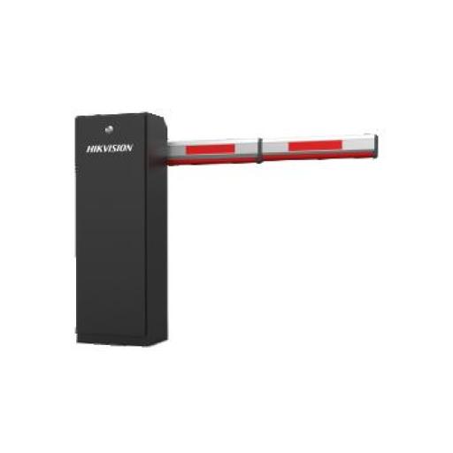 [HIKVISIONDIGITALTECHNOLOGY_DS-TMG4B0-RA/4M] Hikvision Digital Technology Barrera Vehicular DERECHA / Brazo Incluido Ajustable de 2 a 4 mts / Apertura en 3 Segundos / Incluye Banda Protectora Antigolpe de Vehiculos / Protección IP54 / Compatible con Cualquier Control de Acceso