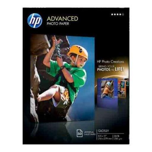 [HP_Q7853A] HP PAPEL HP FOTOGRAFICO SATINADO AVANZADO CARTA 50 HOJAS