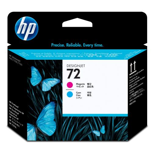 [HP_C9383A] HP Cabezal HP LF de Impresión 72 Color Magenta-Cian