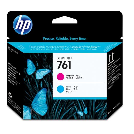 [HP_CH646A] HP CABEZAL HP LF 761 CYAN/MAGENTA T7100 400ML
