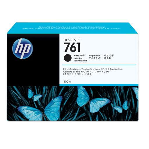 [HP_CM991A] Cartucho HP 761 Negro Mate Original 400ml