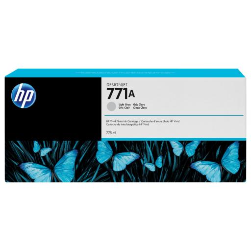 [HP_B6Y22A] Cartucho HP 771A Gris Claro 775ml