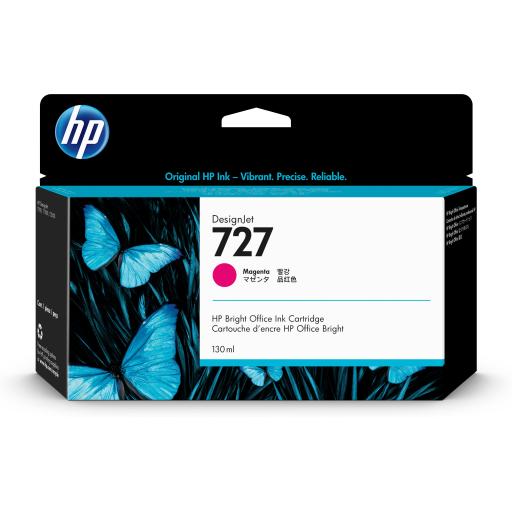 [HP_B3P20A] Cartucho HP 727 Magenta Original 130ml