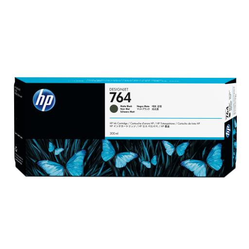 [HP_C1Q16A] HP TINTA HP LF 764 DESIGNJET NEGRO MATE 300ML