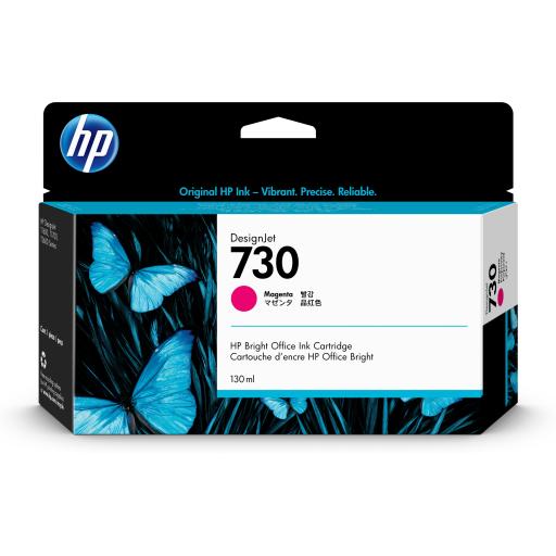 [HP_P2V63A] Cartucho HP 730 Magenta Original, 130ml