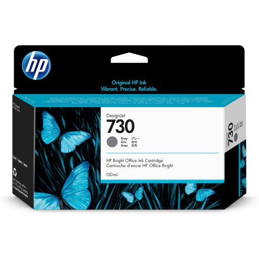 [HP_P2V66A] Cartucho HP 730 Gris, 130ml
