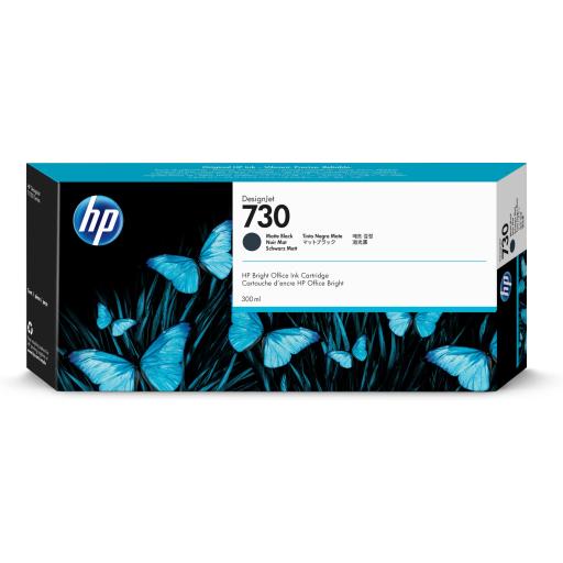 [HP_P2V71A] HP Tinta HP DesignJet 730 300ml Color Negro Mate
