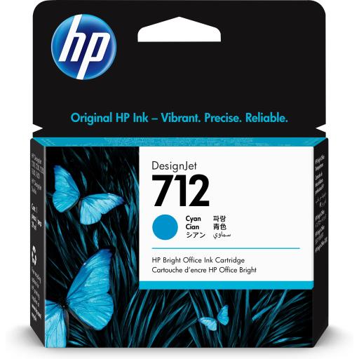 [HP_3ED67A] Cartucho HP 712 Cyan Original, 29ml
