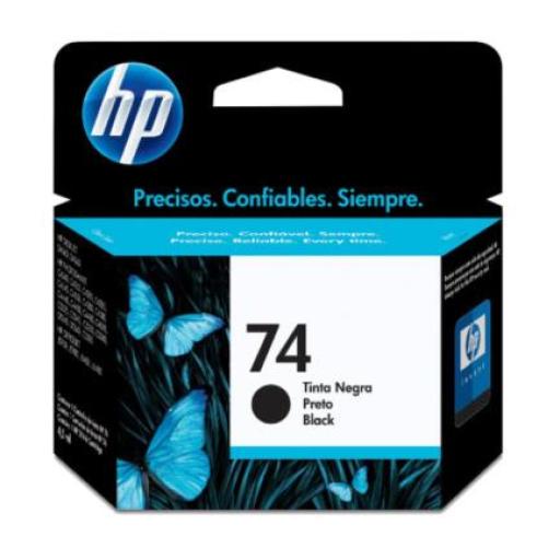 [HP_CB335WL] Cartucho HP 74 Negro Original, 200 Páginas