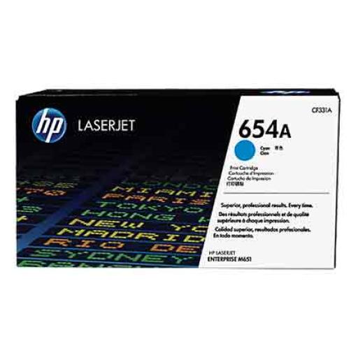 [HP_CF331A] Tóner HP 654A Cyan Original, 15.000 Páginas
