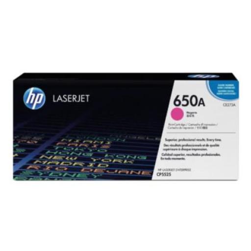 [HP_CE273A] Tóner HP 650A Magenta Original, 15.000 Páginas