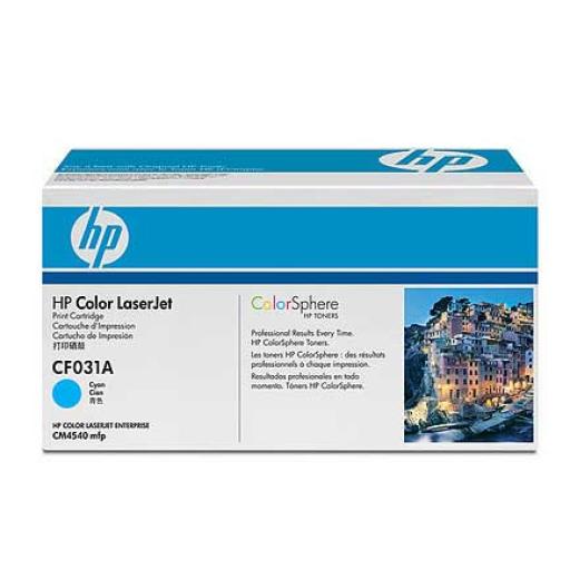 [HP_CF031A] Tóner HP 646A Cyan Original, 12.500 Páginas