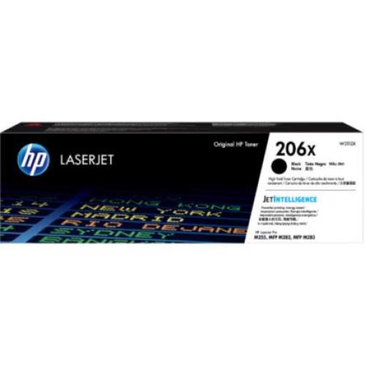 [HP_W2110X] Tóner HP 206X Negro Original, 3150 Páginas