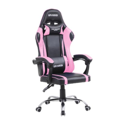 [NEXTEP_NE-462RS] Nextep Silla Gamer Ergonómica Dragón XT Modelo Falkor Color Rosa-Negro