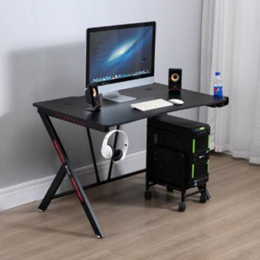 [NEXTEP_NE-654N] Nextep Escritorio de Trabajo Nextep Hogar/Oficina Base Metálica 115x73cm Color Negro
