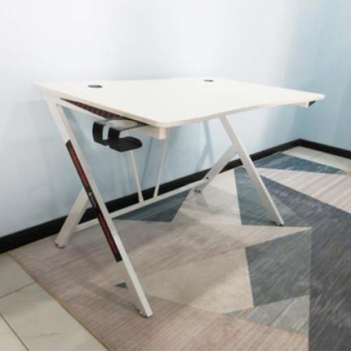 [NEXTEP_NE-654B] Nextep Escritorio de Trabajo Nextep Hogar/Oficina Base Metálica 115x73cm Color Blanco