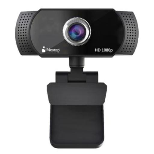 [NEXTEP_NE-423] Nextep Cámara Web Nextep FHD 1080P USB Ajuste 360° Color Negro