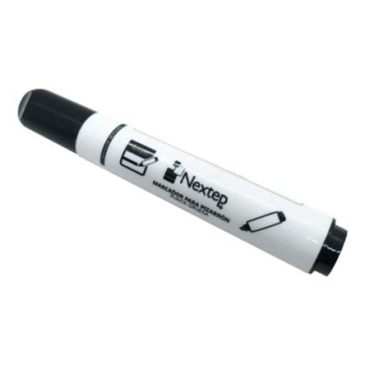 [NEXTEP_NE-082N] Nextep Marcador Nextep para Pizarrón Blanco Color Negro C/12 Pzas