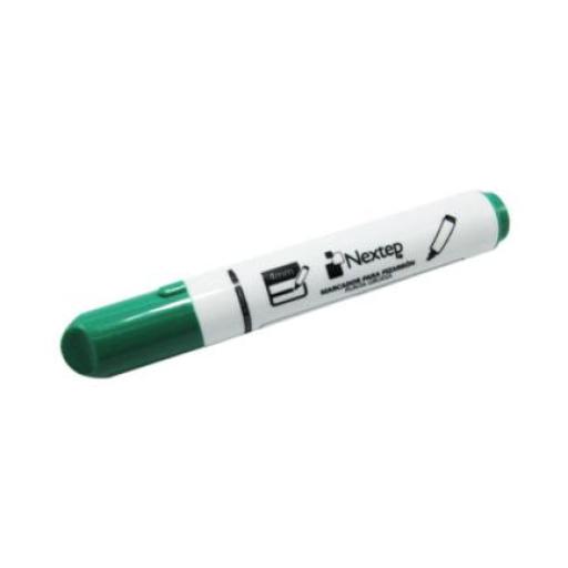 [NEXTEP_NE-082V] Nextep Marcador Nextep para Pizarrón Blanco Color Verde C/12 Pzas