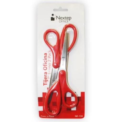 [NEXTEP_NE-134] Nextep Tijera Nextep para Oficina 7" Económica Blister c/2