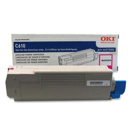 [OKI_44315302] OKI TONER OKIDATA MAGENTA C610 6K PAG