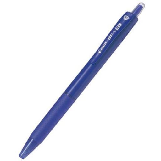 [PILOT_10701] Pilot Bolígrafo Pilot BP-1 RT Fino Retráctil Color Azul C/12 Pzas